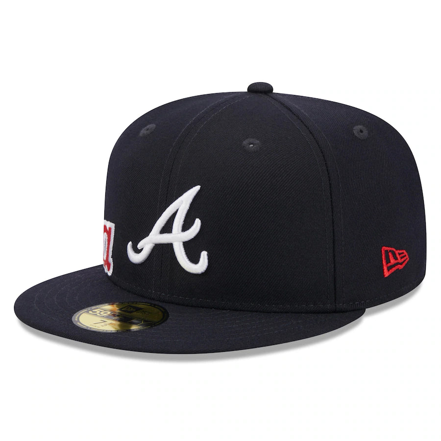 Atlanta Braves side script Hat Kraze